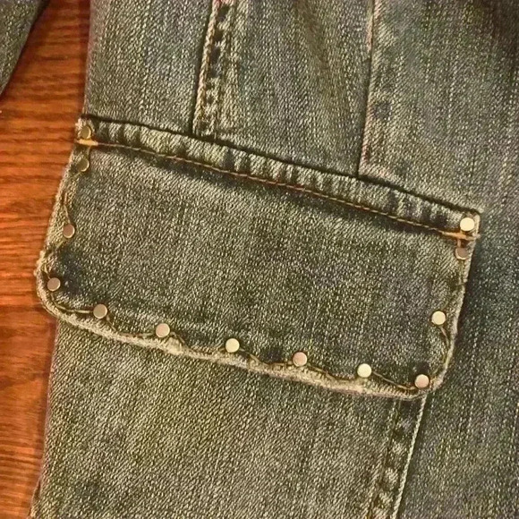 Tommy Hilfiger Y2K Denim Jacket size Medium Excellent Condition - Picture 8 of 12